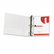 UNV20746 Economy D-Ring Vinyl View Binder, 2" Capacity, White By UNIVERSAL OFFICE PRODUCTS