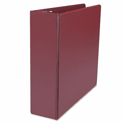 UNV20797 D-Ring Binder, 3" Capacity, 8-1/2 x 11, Burgundy By UNIVERSAL OFFICE PRODUCTS