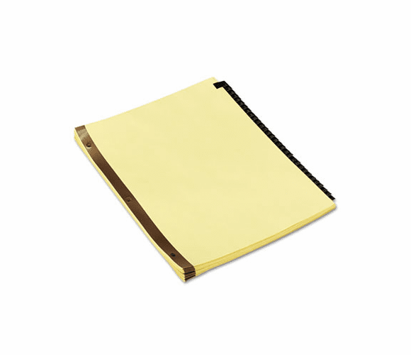 UNV20822 Leather-Look Mylar Tab Dividers, 31 Numbered Tabs, Letter, Black/Gold, Set of 31 By UNIVERSAL OFFICE PRODUCTS