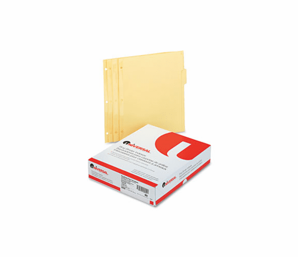 UNV20836 Economy Tab Dividers, 5-Tab, Letter, Buff, 36 Sets/Box By UNIVERSAL OFFICE PRODUCTS