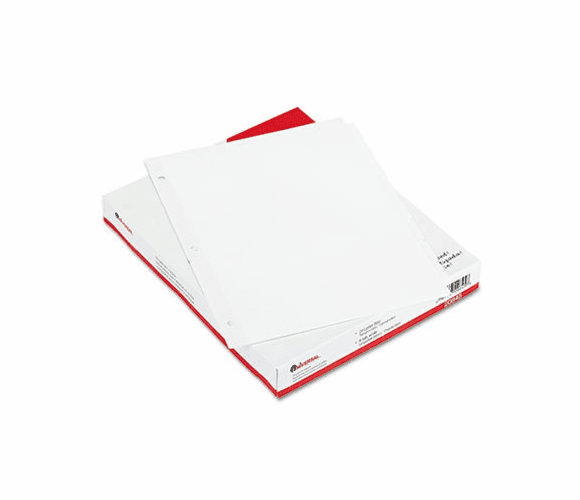 UNV20845 Economy Tab Dividers, 8-Tab, Letter, White, 24 Sets/Box By UNIVERSAL OFFICE PRODUCTS