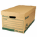 UNV28220 Recycled Record Storage Box, Letter, 12" x 24" x 10", Kraft, 12/Carton By UNIVERSAL OFFICE PRODUCTS
