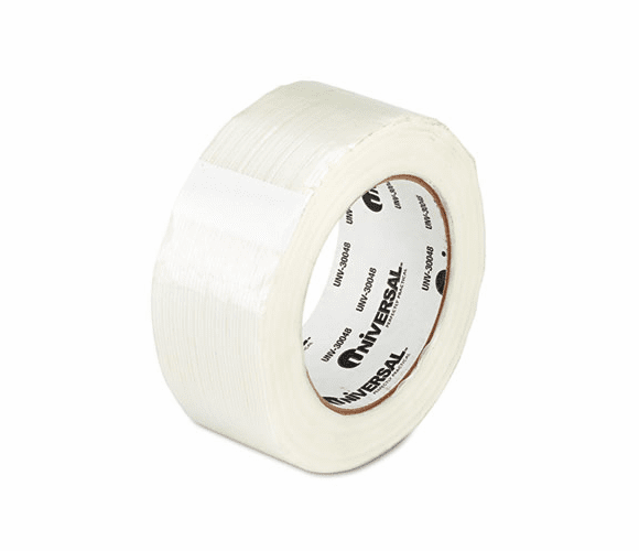 UNV30048 General Purpose Filament Tape, 2" x 60 yards, 3" Core By UNIVERSAL OFFICE PRODUCTS