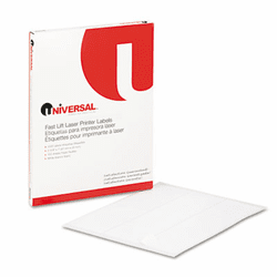 UNV30110 Rapid Address Labels, 1/2 x 1-3/4, White, 2000/Box By UNIVERSAL OFFICE PRODUCTS