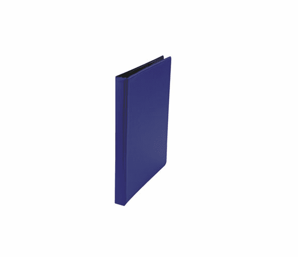 UNV30402 Suede Finish Vinyl Round Ring Binder, 1/2" Capacity, Royal Blue By UNIVERSAL OFFICE PRODUCTS