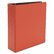 UNV30409 Suede Finish Vinyl Round Ring Binder, 3" Capacity, Red By UNIVERSAL OFFICE PRODUCTS