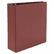 UNV30410 Suede Finish Vinyl Round Ring Binder, 3" Capacity, Maroon By UNIVERSAL OFFICE PRODUCTS