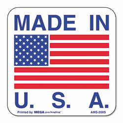 UNV307538 "Made in USA" Self-Adhesive Shipping Labels, 1 x 1, 500/Roll By UNIVERSAL OFFICE PRODUCTS