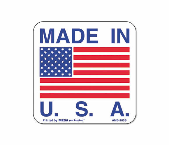 UNV307538 "Made in USA" Self-Adhesive Shipping Labels, 1 x 1, 500/Roll By UNIVERSAL OFFICE PRODUCTS