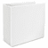UNV30756 Comfort Grip Deluxe Plus D-Ring View Binder, 5" Capacity, 8-1/2 x 11, White By UNIVERSAL OFFICE PRODUCTS