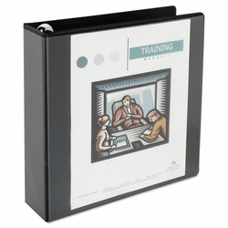 UNV30771 Comfort Grip Round Ring View Binder, 2" Capacity, 9-1/2 x 11, Black By UNIVERSAL OFFICE PRODUCTS