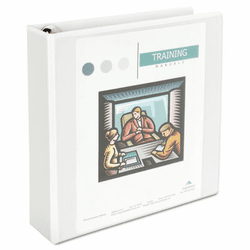 UNV30772 Comfort Grip Round Ring View Binder, 2" Capacity, 8-1/2 x 11, White By UNIVERSAL OFFICE PRODUCTS