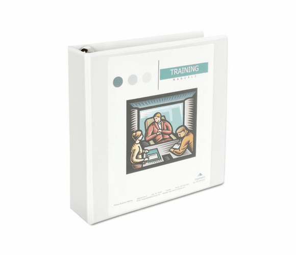 UNV30772 Comfort Grip Round Ring View Binder, 2" Capacity, 8-1/2 x 11, White By UNIVERSAL OFFICE PRODUCTS