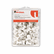 UNV31302 Colored Push Pins, Plastic, White, 3/8", 100/Pack By UNIVERSAL OFFICE PRODUCTS