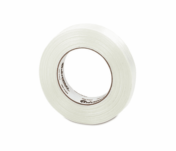 UNV31624 Premium-Grade Filament Tape w/Hot-Melt Adhesive, 1" x 60 yards By UNIVERSAL OFFICE PRODUCTS