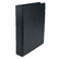 UNV33401 Suede Finish Vinyl Round Ring Binder, 1-1/2" Capacity, Black By UNIVERSAL OFFICE PRODUCTS