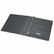 UNV33401 Suede Finish Vinyl Round Ring Binder, 1-1/2" Capacity, Black By UNIVERSAL OFFICE PRODUCTS