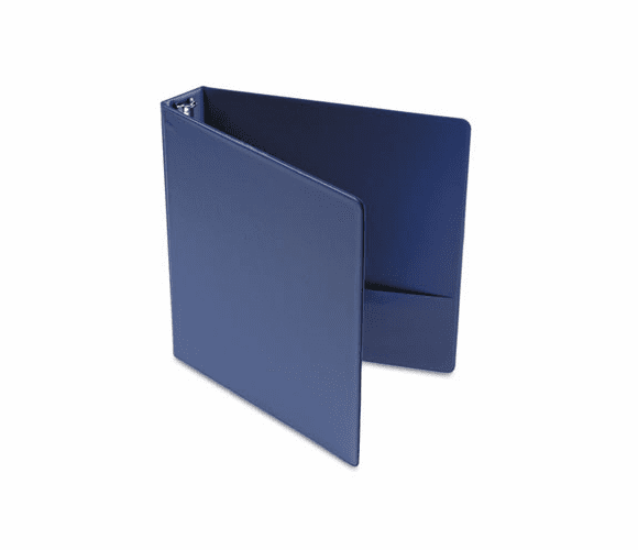UNV33402 Suede Finish Vinyl Round Ring Binder, 1-1/2" Capacity, Royal Blue By UNIVERSAL OFFICE PRODUCTS