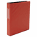 UNV33413 Suede Finish Vinyl Round Ring Binder With Label Holder, 1-1/2" Capacity, Red By UNIVERSAL OFFICE PRODUCTS