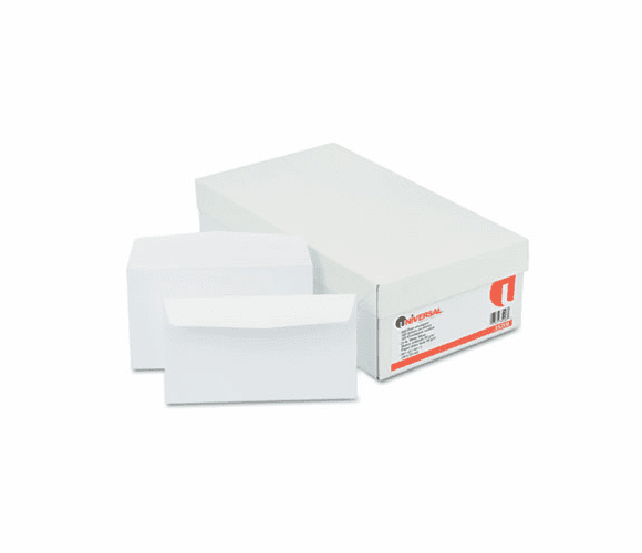 UNV35206 Business Envelope, Contemporary, #6, White, 500/Box By UNIVERSAL OFFICE PRODUCTS