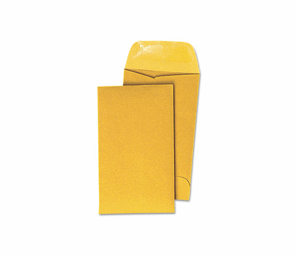 UNV35301 Kraft Coin Envelope, #3, Light Brown, 500/Box By UNIVERSAL OFFICE PRODUCTS