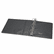 UNV35411 Suede Finish Vinyl Round Ring Binder With Label Holder, 3" Capacity, Black By UNIVERSAL OFFICE PRODUCTS