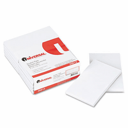 UNV35613 Scratch Pads, Unruled, 3 x 5, White, 100 Sheets/Pad, 12/Pack By UNIVERSAL OFFICE PRODUCTS