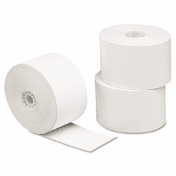 UNV35713 Single-Ply Thermal Paper Rolls, 1-15/32" x 230 ft, White, 100/Carton By UNIVERSAL OFFICE PRODUCTS