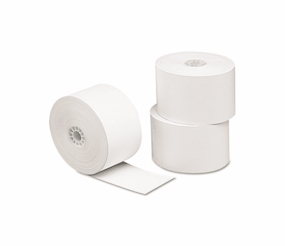 UNV35713 Single-Ply Thermal Paper Rolls, 1-15/32" x 230 ft, White, 100/Carton By UNIVERSAL OFFICE PRODUCTS
