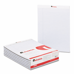 UNV35884 Colored Perforated Note Pads, 8-1/2 x 11, Orchid, 50-Sheet, Dozen By UNIVERSAL OFFICE PRODUCTS