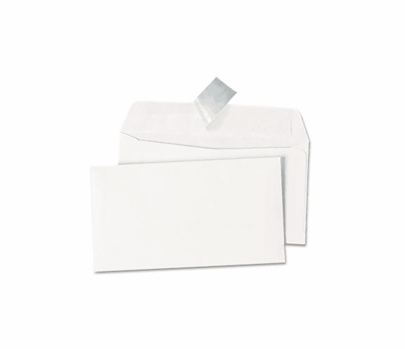 UNV36000 Pull & Seal Business Envelope, #6 3/4, White, 100/Box By UNIVERSAL OFFICE PRODUCTS
