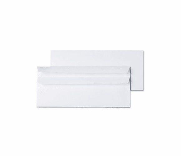 UNV36100 Self-Seal Business Envelope, #10, White, 500/Box By UNIVERSAL OFFICE PRODUCTS