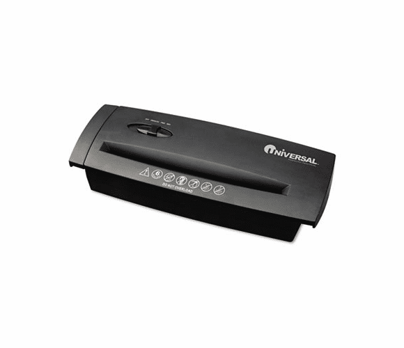 UNV38161 Light-Duty 38161 Strip-Cut Shredder, 6 Sheet Capacity By UNIVERSAL OFFICE PRODUCTS