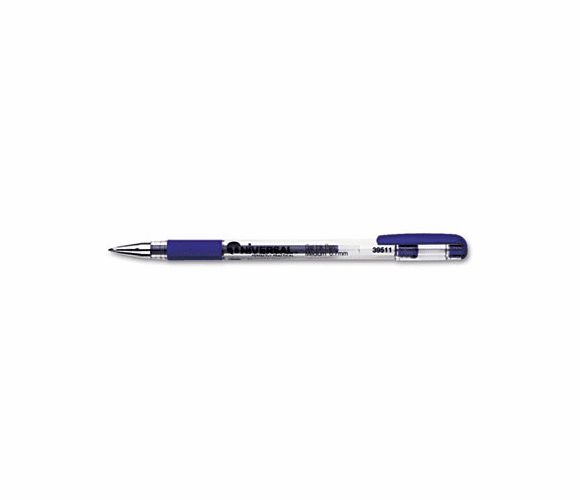 UNV39511 Roller Ball Stick Gel Pen, Blue Ink, Medium, Dozen By UNIVERSAL OFFICE PRODUCTS