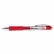 UNV39712 Roller Ball Retractable Gel Pen, Red Ink, Medium, Dozen By UNIVERSAL OFFICE PRODUCTS