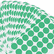 UNV40115 Permanent Self-Adhesive Color-Coding Labels, 3/4in dia, Green, 1008/Pack By UNIVERSAL OFFICE PRODUCTS