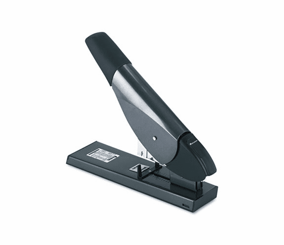 UNV43048 Plastic/Metal Heavy-Duty Stapler, 200-Sheet Capacity, Black/Graphite By UNIVERSAL OFFICE PRODUCTS