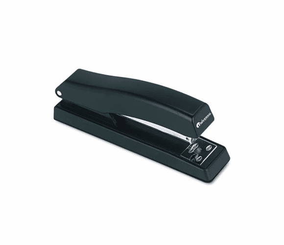 UNV43118 Economy Full Strip Stapler, 12-Sheet Capacity, Black By UNIVERSAL OFFICE PRODUCTS