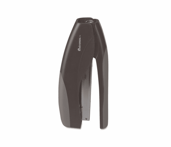 UNV43148 Stand-up Full Strip Stapler, 20-Sheet Capacity, Black/Gray By UNIVERSAL OFFICE PRODUCTS
