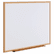 UNV43618 Dry Erase Board, Melamine, 48 x 36, Oak Frame By UNIVERSAL OFFICE PRODUCTS