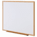 UNV43618 Dry Erase Board, Melamine, 48 x 36, Oak Frame By UNIVERSAL OFFICE PRODUCTS