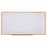UNV43620 Dry-Erase Board, Melamine, 96 x 48, White, Oak-Finished Frame By UNIVERSAL OFFICE PRODUCTS