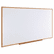 UNV43620 Dry-Erase Board, Melamine, 96 x 48, White, Oak-Finished Frame By UNIVERSAL OFFICE PRODUCTS