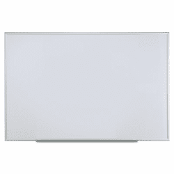 UNV43626 Dry Erase Board, Melamine, 72 x 48, Satin-Finished Aluminum Frame By UNIVERSAL OFFICE PRODUCTS