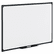 UNV43628 Dry Erase Board, Melamine, 36 x 24, Black Frame By UNIVERSAL OFFICE PRODUCTS