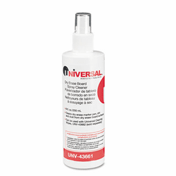 UNV43661 Dry Erase Spray Cleaner, 8 oz. Spray Bottle By UNIVERSAL OFFICE PRODUCTS