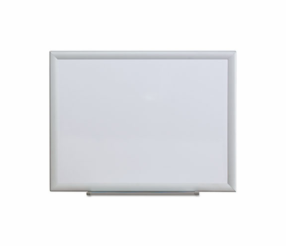 UNV44618 Dry Erase Board, Melamine, 24 x 18, Aluminum Frame By UNIVERSAL OFFICE PRODUCTS