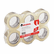 UNV53200 Box Sealing Tape, 2" x 110 yards, 3" Core, Clear, 6/Box By UNIVERSAL OFFICE PRODUCTS