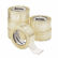 UNV53200 Box Sealing Tape, 2" x 110 yards, 3" Core, Clear, 6/Box By UNIVERSAL OFFICE PRODUCTS