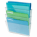 UNV53682 3 Pocket Wall File Starter Set, Letter, Clear By UNIVERSAL OFFICE PRODUCTS